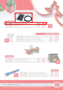 RS Components : Festive Season Specials (9 Nov - 18 Dec 2015), page 3