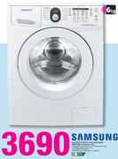 Samsung 6Kg White Front Load Washing Machine-WF1600W5V XFA