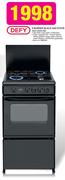 Defy 4 Burner Black Gas Stove-SCG 51001 NB