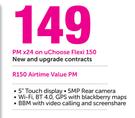 BlackBerry Z3 Smartphone-On uChoose Flexi 150