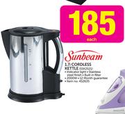 Sunbeam 1.7ltr Cordless Kettle SSK2521