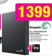Seagate 3.5" 3TB Expansion Hard Drive