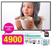 Hisense 40" Full HD LED Smart TV 40K220PW