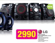 LG Shelf System With Subwoofer CM4550