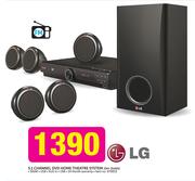 LG 5.1 Channel DVD Home Theatre System DH-3140S