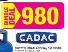 Cadac Skottel Braai And 3kg Cylinder