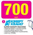 Kreepy Krauly Supper Sweepy Machine