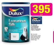 Dulux 5L Dulux Luxurious Silk White And Colours
