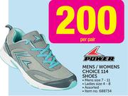 Power Mens/Women Choice 114 Shoes-Per Pair