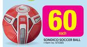 Sondico Soccer Ball-Each