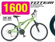 Totem 24" Or 26" X Plore Mountain Bike