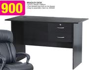 Bradley Desk 73.5x120x60Cm