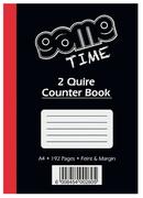 Game 3 Quire A4 Hard Cover Counter Book-Each