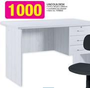 Lincoln Desk 75x120x60Cm