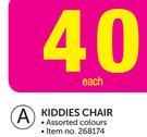 Sunny Kiddies Chair-Each