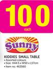 Sunny Kiddies Small Table-Each