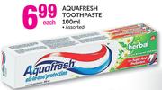 Aquafresh Toothpaste Assorted-100ml