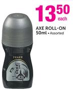 Axe Roll-On Assorted-50ml