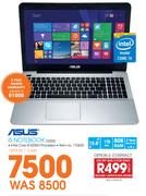 Asus i5 15.6" Notebook X555-On My Gig 3