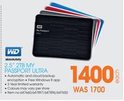 WD 2.5" 2TB My Passport Ultra-Each