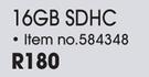 SanDisk Ultra 16GB SDHC