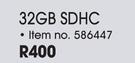 SanDisk Extreme 32GB SDHC
