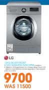 LG 12kg Silver Front Load Washing Machine F1495BDS7