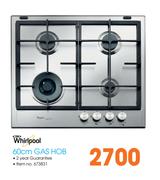 Whirlpool 60cm Gas Hob