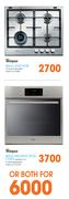 Whirlpool 60cm Gas Hob + Whirlpool 60cm Multifunction Oven AKP565 IX 01