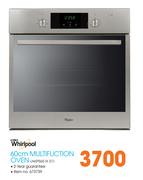 Whirlpool 60cm Multifunction Oven AKP565 IX 01