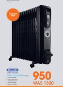 DeLonghi 12 Fin Oil Heater KH4558
