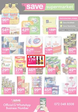 Save Supermarket Brickfield & Newholme (27 August - 11 September 2020), page 1