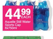 Aquelle Still Water Sports Cap-6 x 750ml Each
