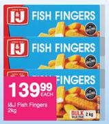 I & J Fish Fingers-2Kg Each