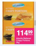 Atlantis Battered Crispy Portions-2Kg Each