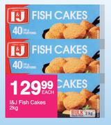 I & J Fish Cakes-2Kg Each