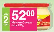 Melrose Cheese Jars-For Any 2 x 250g