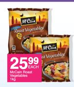 McCain Roast Vegetables-1Kg Each