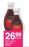 Illovo Syrup Squeeze-500ml Each