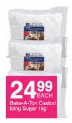 Bake A Ton Castor/Icing Sugar-1Kg Each