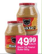 Black Cat Peanut Butter-800g Each