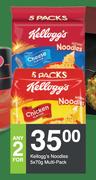 Kelloggs Noodles Multi Pack-For Any 2 x 5 x 70g