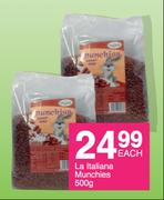 La Italiana Munchies-500g Each