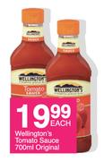 Wellington's Tomato Sauce (Original)-700ml Each