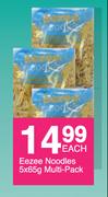 Eezee Noodles Multi Pack-5 x 65g Each