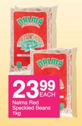 Nalma Red Speckled Beans-1Kg Each