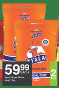 Nyala Super Maize Meal-10Kg Each