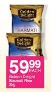Golden Delight Basmati Rice-2Kg Each