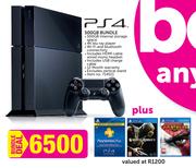 PS4 500GB Bundle
