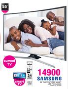 Samsung 55" Curved Tizen Smart LED TV 55J6300